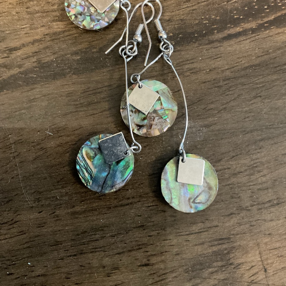Earrings boho unique jewelry Sterling silver boutique southwestern country